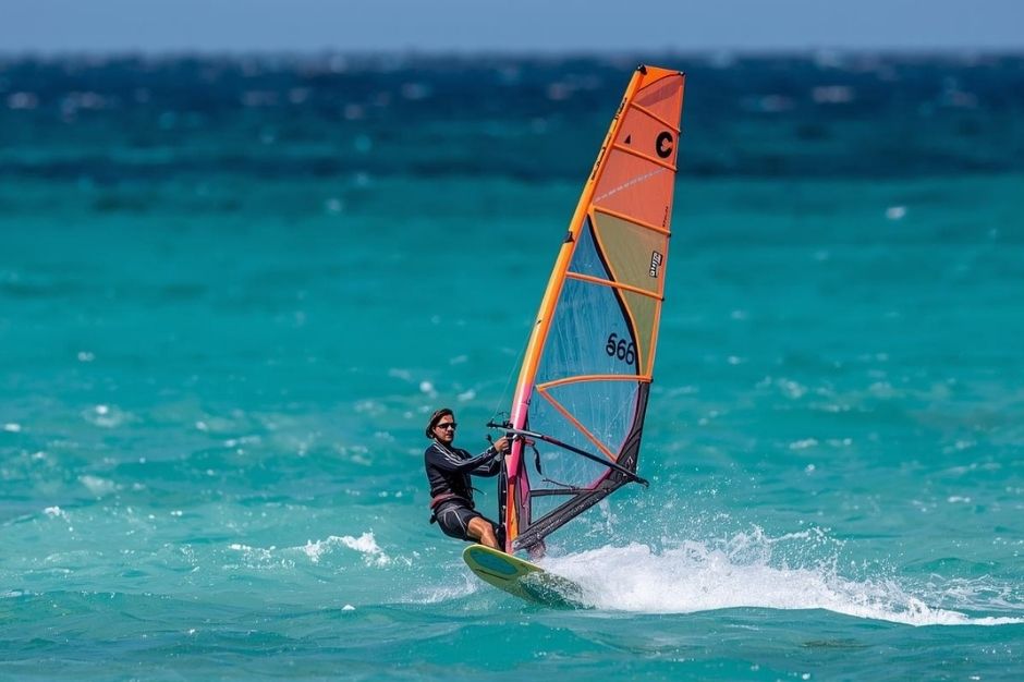 WINDSURFING IN LANZAROTE